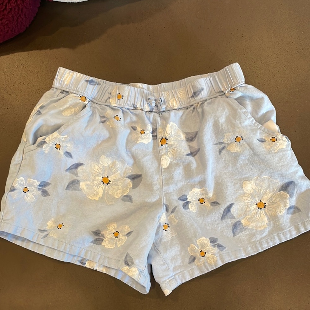 EUC kids linen shorts